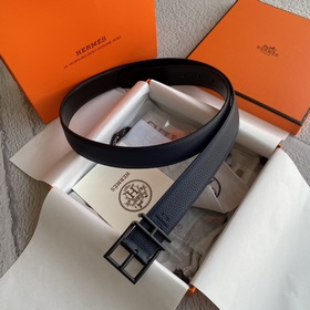 Hermes Оригинальный ремень Hermes, ширина 3,2 см, импортная кожа,