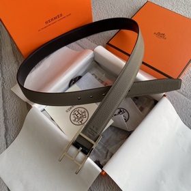 Hermes Оригинальный ремень Hermes, ширина 3,2 см, импортная кожа,