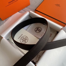 Hermes Оригинальный ремень Hermes, ширина 3,2 см, импортная кожа,