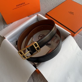 Hermes Оригинальный ремень Hermes, ширина 3,2 см, импортная кожа,