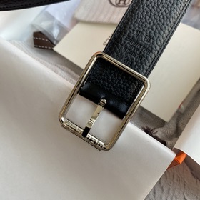 Hermes Оригинальный ремень Hermes, ширина 3,2 см, импортная кожа,