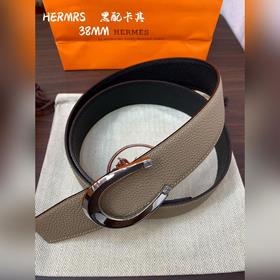 Hermes-H BELT BUCKLE & REVERSIBLE LEATHER STRAP 38 мм, аналог