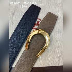 Hermes-H BELT BUCKLE &amp; REVERSIBLE LEATHER STRAP 38 мм, аналог