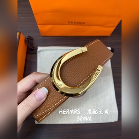 Hermes-H BELT BUCKLE & REVERSIBLE LEATHER STRAP 38 мм, аналог