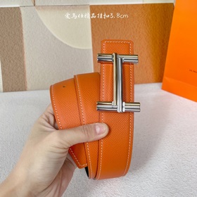 Hermes Оригинальный ремень Hermes, ширина 3,8 см, импортная кожа,