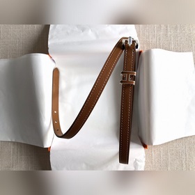Hermès POP H 15 Женский ремень, ширина 1,5 см, ck37, золотисто-ко