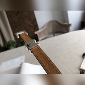 Hermès POP H 15 Женский ремень, ширина 1,5 см, ck37, золотисто-ко