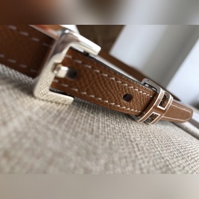 Hermès POP H 15 Женский ремень, ширина 1,5 см, ck37, золотисто-ко
