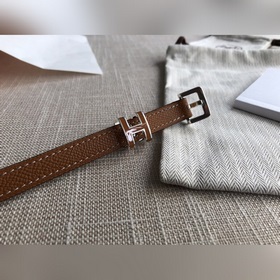 Hermès POP H 15 Женский ремень, ширина 1,5 см, ck37, золотисто-ко