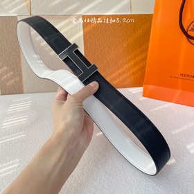 Hermes Оригинальный ремень Hermes, ширина 3,2 см, импортная кожа,