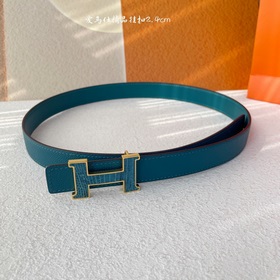 Hermes Оригинальный ремень Hermes, ширина 2,4 см, импортная кожа,