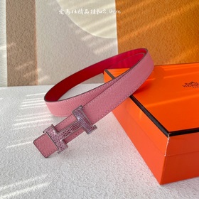 Hermes Оригинальный ремень Hermes, ширина 2,4 см, импортная кожа,