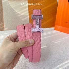 Hermes Оригинальный ремень Hermes, ширина 2,4 см, импортная кожа,