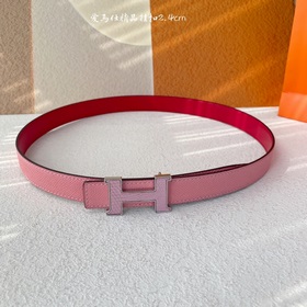 Hermes Оригинальный ремень Hermes, ширина 2,4 см, импортная кожа,