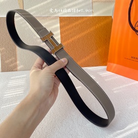 Hermes Оригинальный ремень Hermes, ширина 2,4 см, импортная кожа,