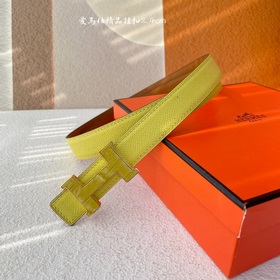 Hermes Оригинальный ремень Hermes, ширина 2,4 см, импортная кожа,