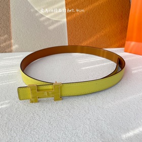 Hermes Оригинальный ремень Hermes, ширина 2,4 см, импортная кожа,