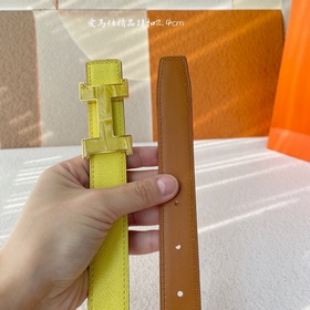 Hermes Оригинальный ремень Hermes, ширина 2,4 см, импортная кожа,