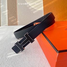 Hermes Оригинальный ремень Hermes, ширина 2,4 см, импортная кожа,