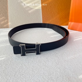 Hermes Оригинальный ремень Hermes, ширина 2,4 см, импортная кожа,