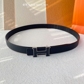 Hermes Оригинальный ремень Hermes, ширина 2,4 см, импортная кожа,