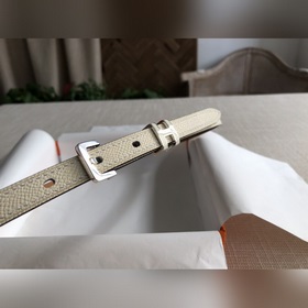 Hermès POP H 15 Женский ремень Ширина 1,5 см cc10 Молочный белый