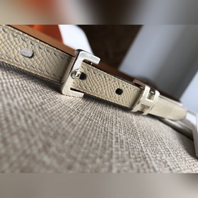 Hermès POP H 15 Женский ремень Ширина 1,5 см cc10 Молочный белый