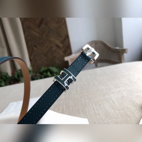 Hermès POP H 15 Женский ремень Ширина 1,5 см WO Прусский зеленый 