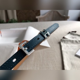 Hermès POP H 15 Женский ремень Ширина 1,5 см WO Прусский зеленый 