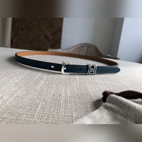Hermès POP H 15 Женский ремень Ширина 1,5 см WO Прусский зеленый 