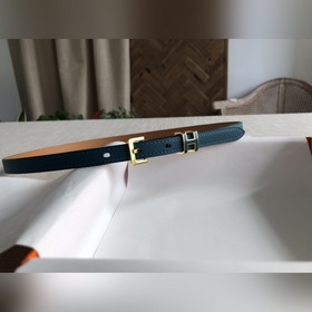 Hermès POP H 15 Женский ремень Ширина 1,5 см WO Прусский зеленый 