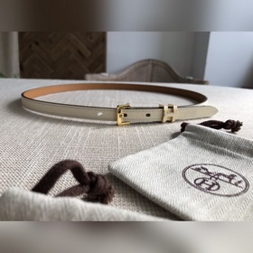 Hermès POP H 15 Женский ремень Ширина 1,5 см cc10 Молочный белый