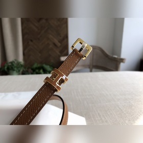Hermès POP H 15 Женский ремень Ширина 1,5 см CK37 Золотисто-кори