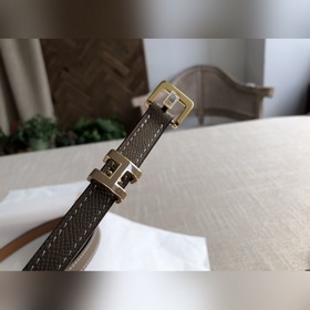 Hermès POP H 15 Женский ремень Ширина 1,5 см CK18 слоновая кость