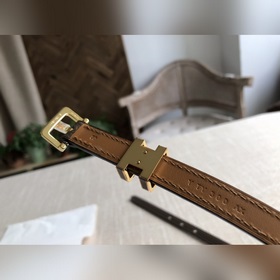Hermès POP H 15 Женский ремень Ширина 1,5 см CK18 слоновая кость