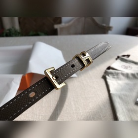 Hermès POP H 15 Женский ремень Ширина 1,5 см CK18 слоновая кость