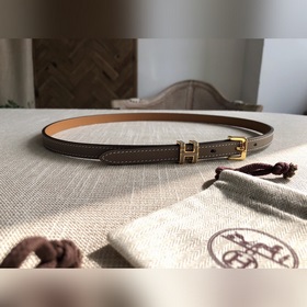 Hermès POP H 15 Женский ремень Ширина 1,5 см CK18 слоновая кость