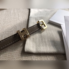 Hermès POP H 15 Женский ремень Ширина 1,5 см CK18 слоновая кость