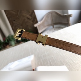 Hermès POP H 15 Женский ремень Ширина 1,5 см ck89 Черный Золотая