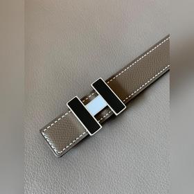 HERMES (Hermès) Женский двусторонний кожаный ремень, ширина 2,4 с