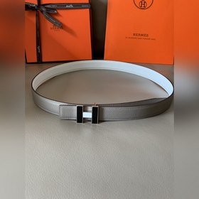 HERMES (Hermès) Женский двусторонний кожаный ремень, ширина 2,4 с