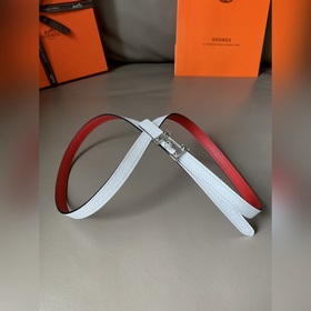 HERMES (Эрмес) летняя новинка Женский двусторонний пояс Пряжка 