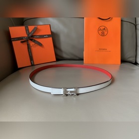 HERMES (Эрмес) летняя новинка Женский двусторонний пояс Пряжка 