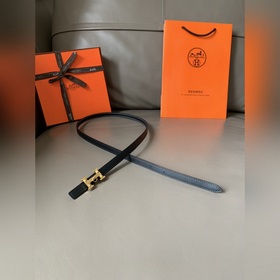 HERMES (Эрмес) летняя новинка Женский двусторонний пояс Пряжка 