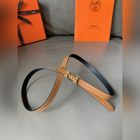 HERMES (Эрмес) летняя новинка Женский двусторонний пояс Пряжка 