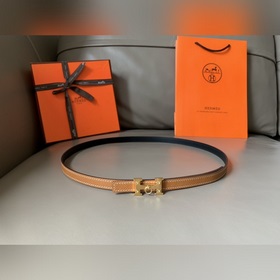 HERMES (Эрмес) летняя новинка Женский двусторонний пояс Пряжка 
