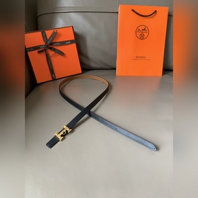 HERMES (Эрмес) летняя новинка Женский двусторонний пояс Пряжка 