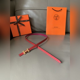 HERMES (Эрмес) летняя новинка Женский двусторонний пояс Пряжка