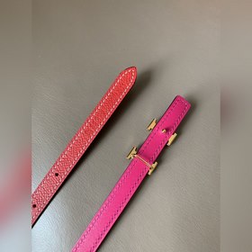 HERMES (Эрмес) летняя новинка Женский двусторонний пояс Пряжка 