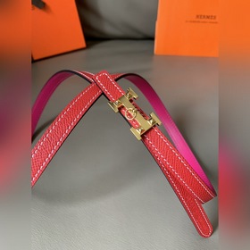 HERMES (Эрмес) летняя новинка Женский двусторонний пояс Пряжка 